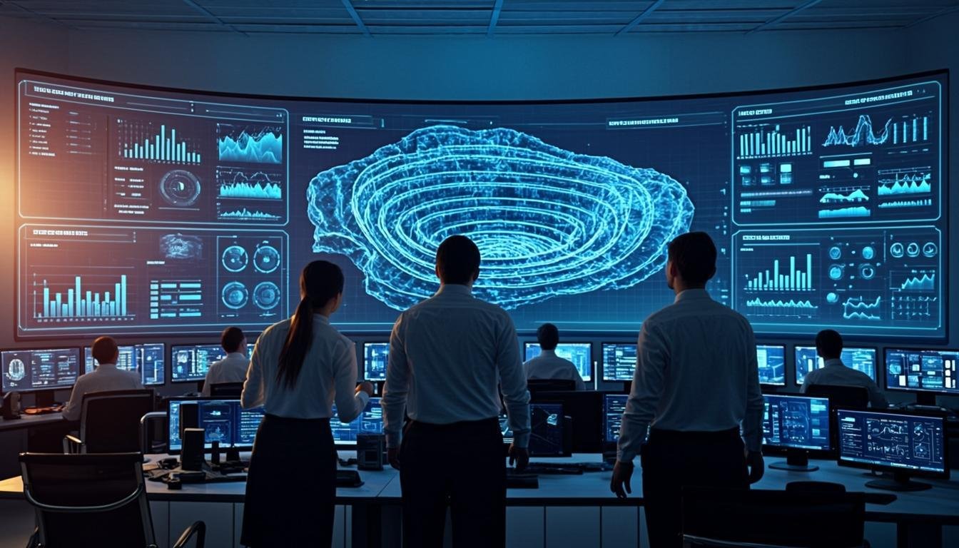 Salle de contrôle digitale